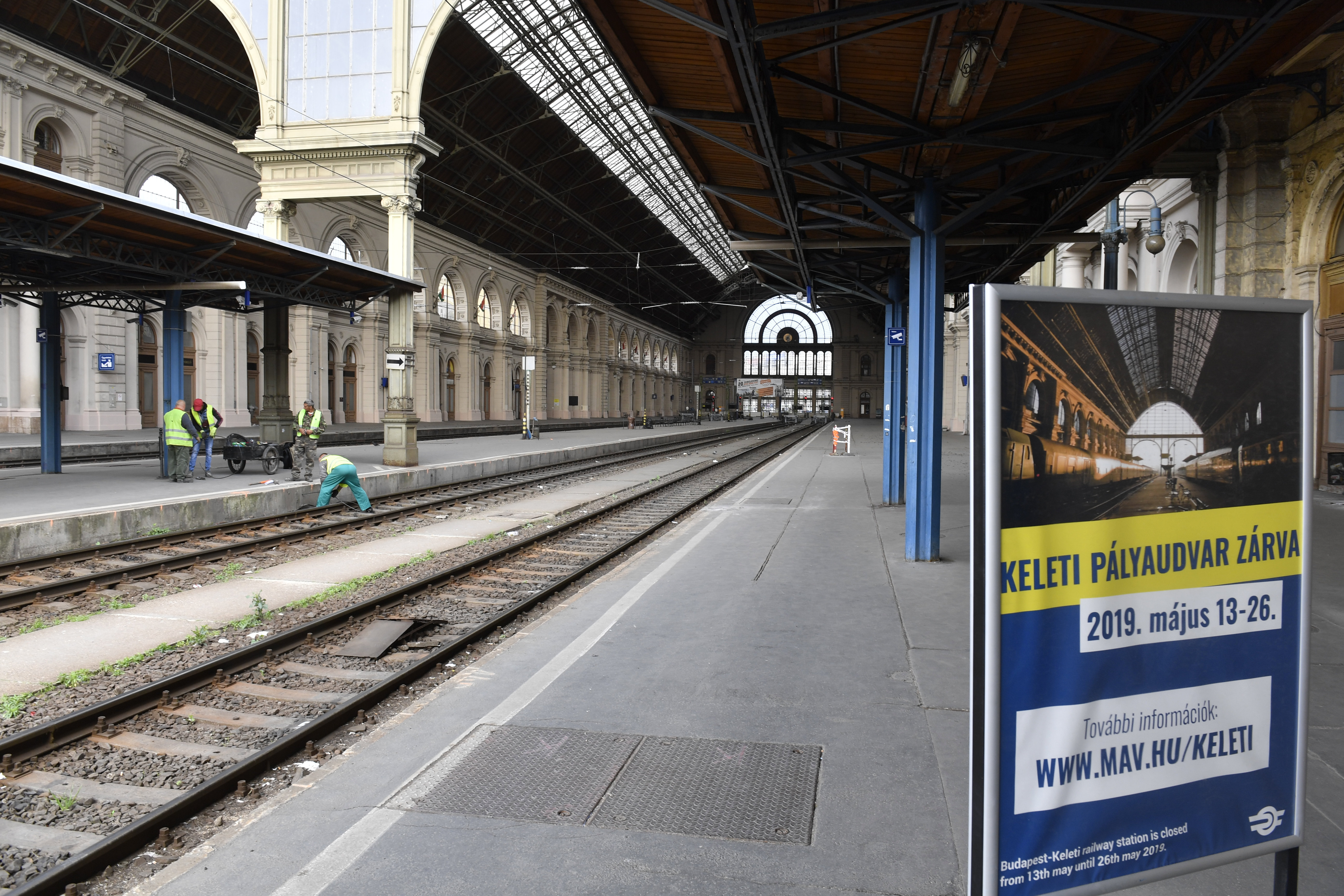 Két hétre bezár a Keleti, így néz ki most a pályaudvar – fotók - Blikk