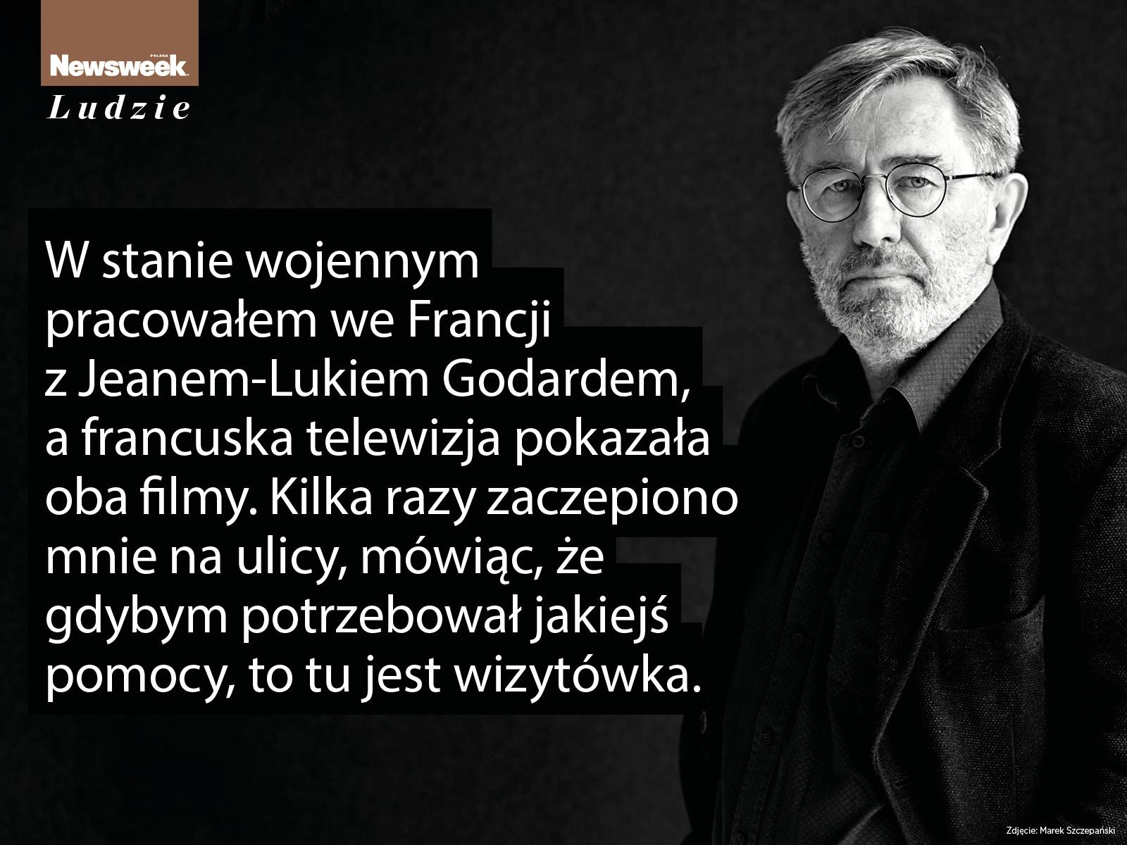 Jerzy Radziwiłowicz wspomina pracę nad „Człowiekiem z marmuru”