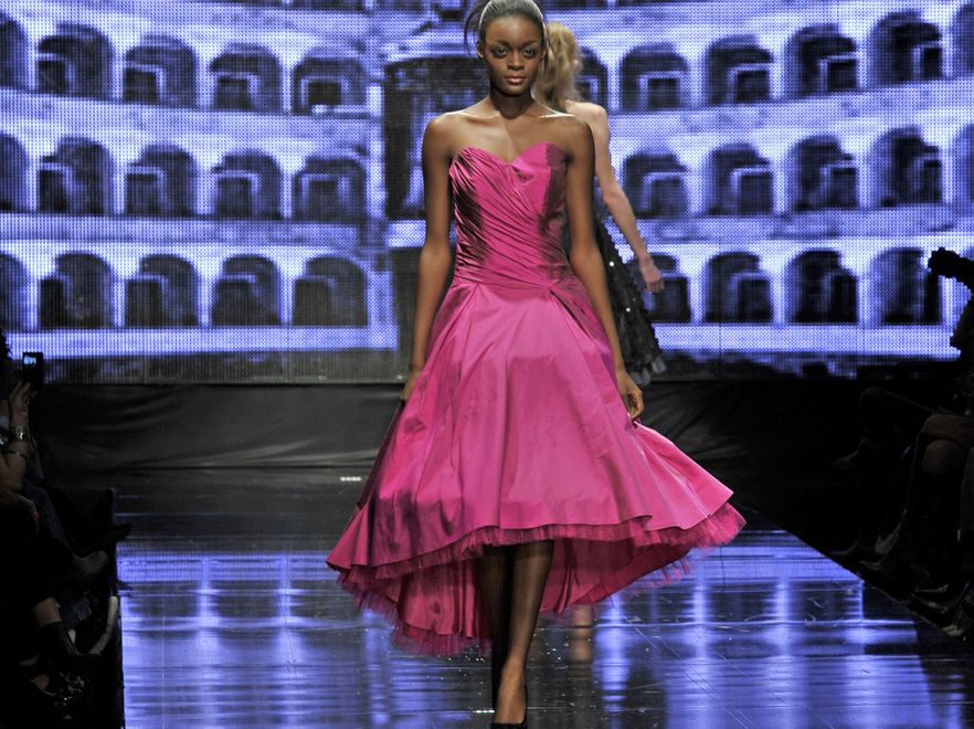 Pokaz kolekcji Teresy Rosati na Beverly Hills Fashion Festival
