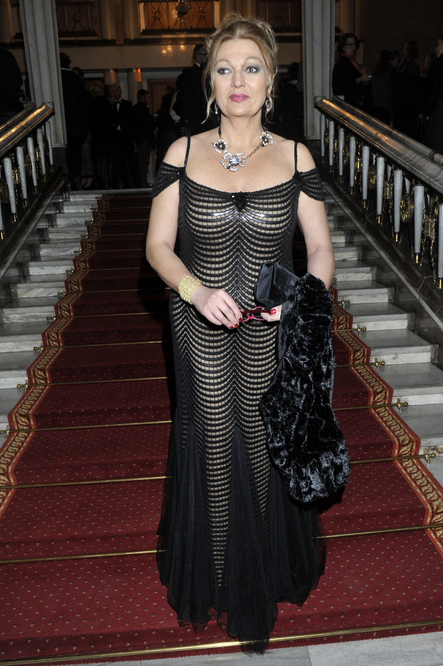 Małgorzata Walewska na gali