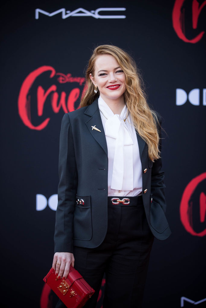 Emma Stone Puts a Fresh Twist on the Power Suit in Louis Vuitton