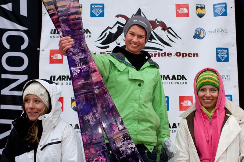 freeride 15 narciarki dostają nagrody