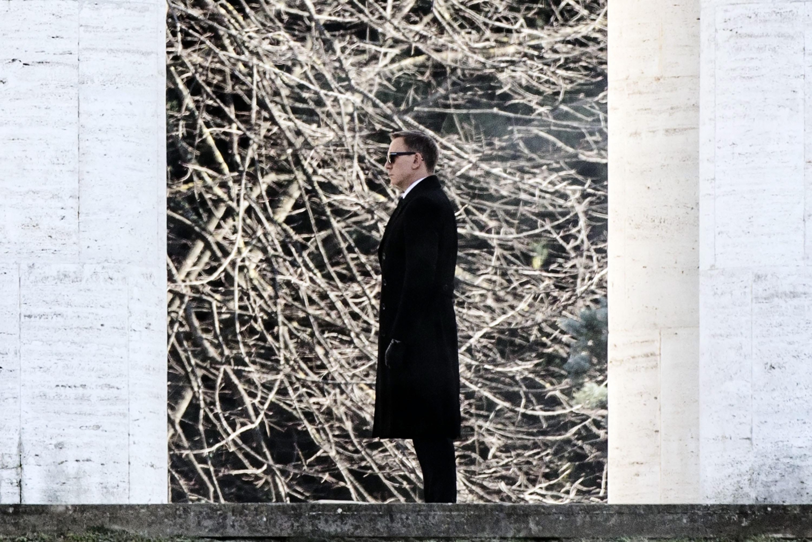 Daniel Craig na planie