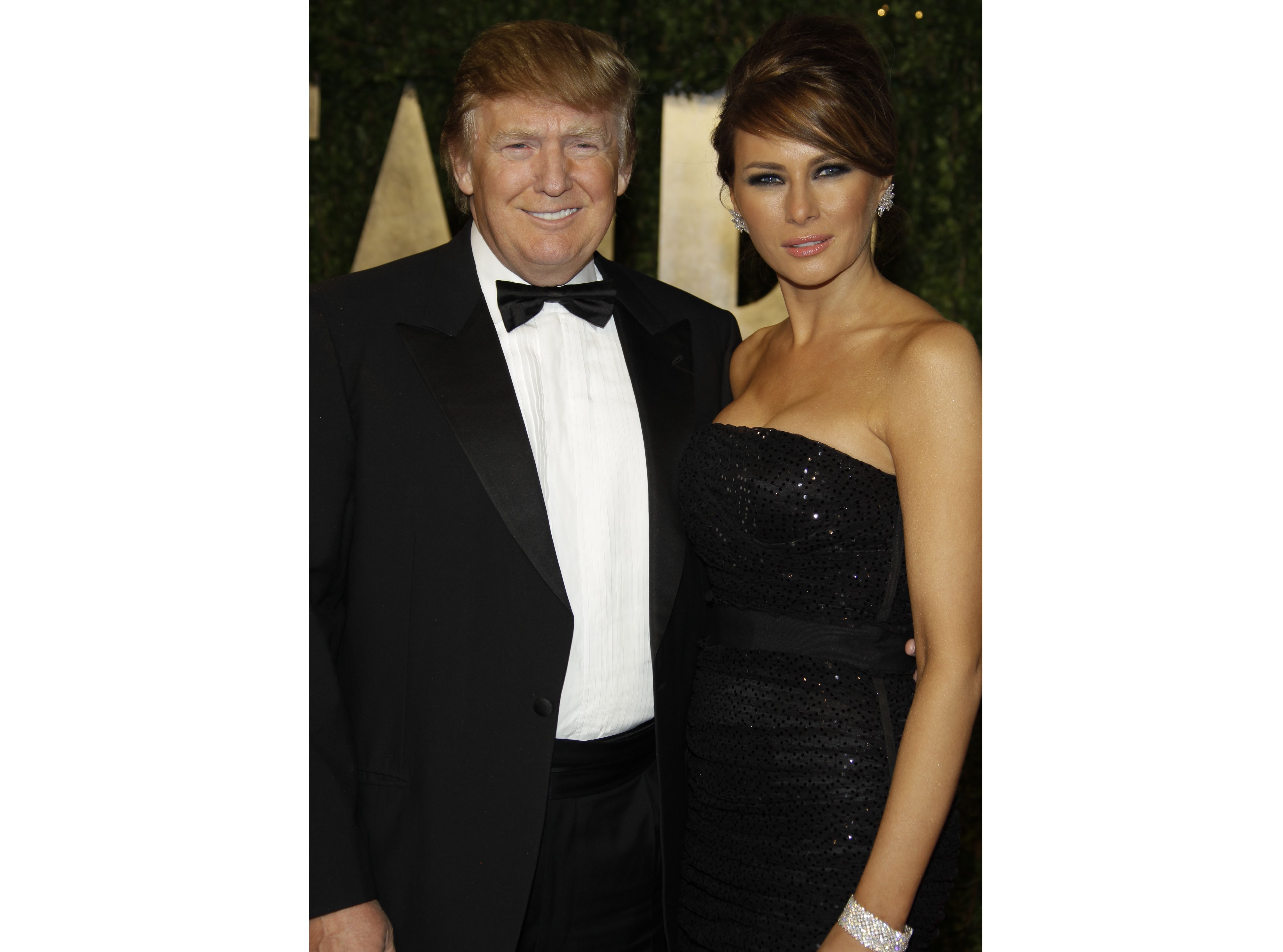 Miliarder Donald Trump z żoną Melanie