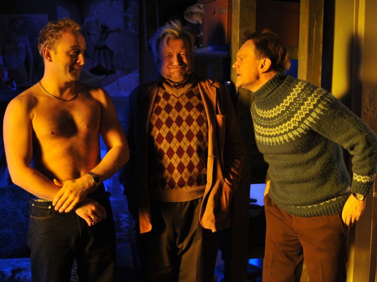 Borys Szyc, Edward Linde Lubaszenko i Cezary Pazura