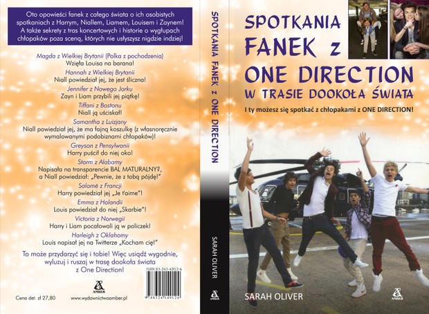 "Spotkania fanek z One Direction w trasie dookoła świata" Sarah Oliver