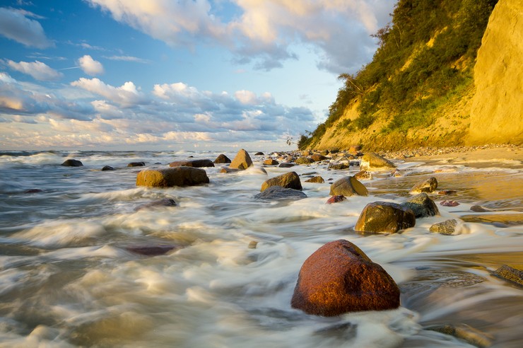 Woliński Park Narodowy - klify