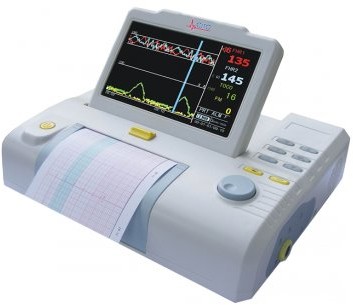 Meble i wyposażenie gabinetów medycznych - Aparat KTG - Kardiotokograf KTG L8 - grafika 1