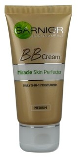 Kremy BB - Garnier Miracle Skin Perfector krem BB do cery normalnej i suchej Normal Skin 5in1 Hydrating Toning Care 50 ml - grafika 1