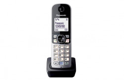 Telefony stacjonarne - Panasonic KX-TGA681FXB czarna - grafika 1