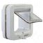 SureFlap Drzwi z mikrochipem - Wymiary: 21 x 21 cm, białe
