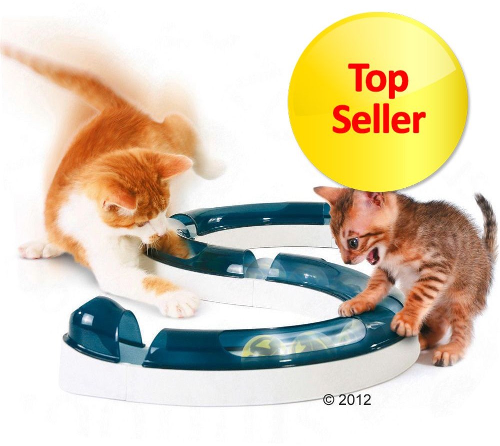 Zabawki dla kotów - Catit Design Senses, tor do zabawy - Dł. x szer. x wys.: 110 x 6,5 x 5 cm - grafika 1