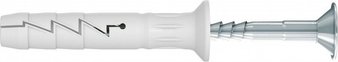 Koelner Kołek Szybki Montaż Bez Kołnierza 200szt 6x40mm FX-06L040 Polipropylen