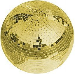 Kule lustrzane - Eurolite Mirror ball 30cm gold - grafika 1