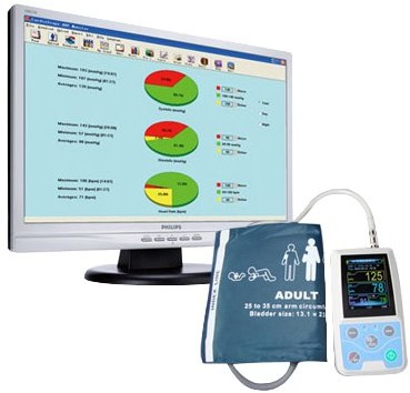 Meble i wyposażenie gabinetów medycznych - Contec
						 Holter ciśnienia RR ABPM50 - grafika 1
