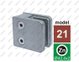 Umakov Uchwyt szkła do malowania ZAMAK, D42,4x2/45x45mm ZN/2100-042