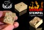 GRAWERNIA.PL Gorący stempel do wyciskania logotypu na gorąco i zimno wymiary matrycy 26x32mm CNC
