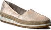 Quazi Espadryle QUAZI - F621 Różowy Jasny skóra naturalna/nubuk, skóra naturalna/-nabłyszczana