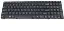 Lenovo Klawiatura do laptopa IBM IdeaPad B570 V570 Z570 Green Cell KB51
