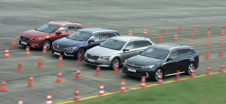 Pożeracze kilometrów - Kia Optima, Mazda 6, Renault Talisman i Skoda Superb