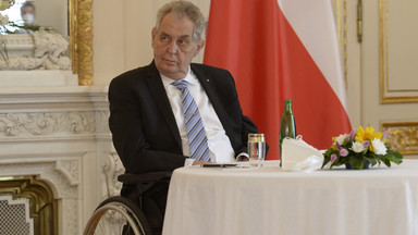 Prezydent Czech w szpitalu. Kancelaria nie chce podać przyczyn hospitalizacji