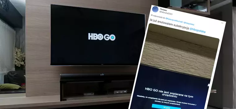 HBO GO przestało działać na starszych telewizorach. Problemy już na modelach sprzed kilku lat