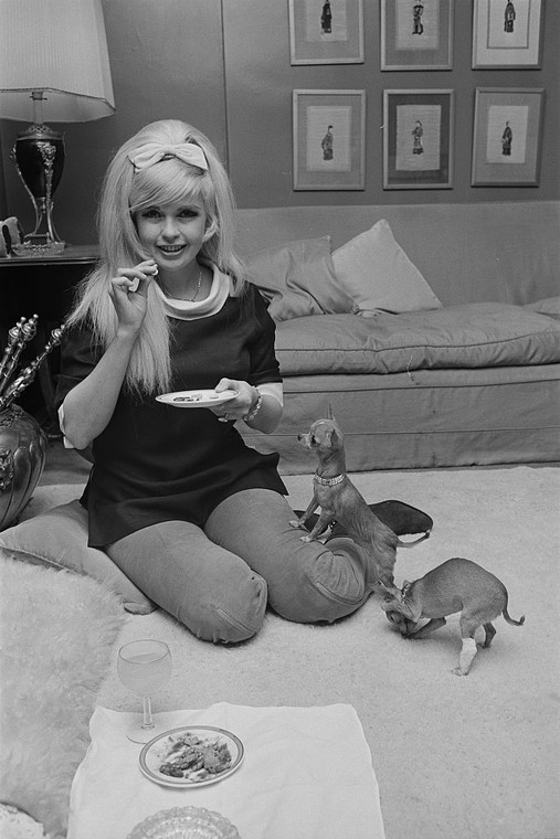 Jayne Mansfield w kwietniu 1967 r.