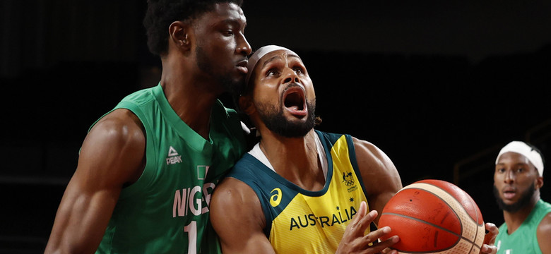 Tokio 2020. Australia górą w meczu z tłumem koszykarzy z NBA