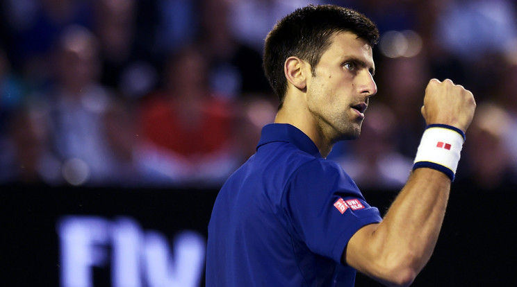 Djokovics bejutott a döntőbe /Fotó: MTI-EPA-Lukas Coch