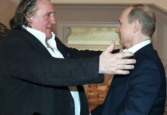Gerard Depardieu zamknął swój biznes w Rosji. Wcześniej krytykował Putina