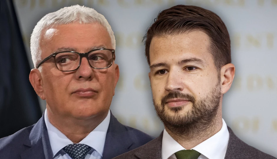 Andrija Mandić i  Jakov Milatović  