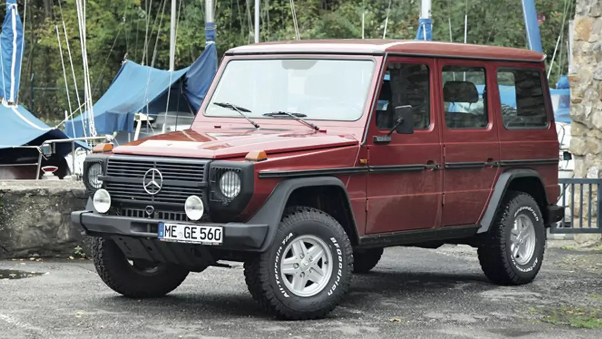 Mercedes 560 GE - G jak gigant