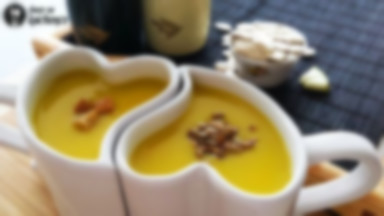 Zupa dyniowa z gruszkami