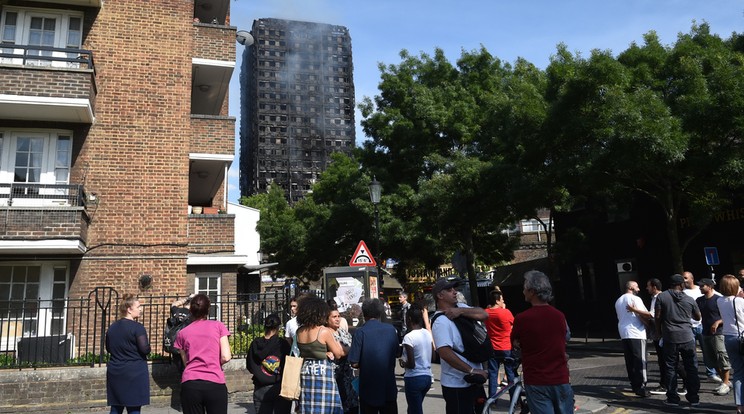 Grenfell Tower - Fotó: MTI