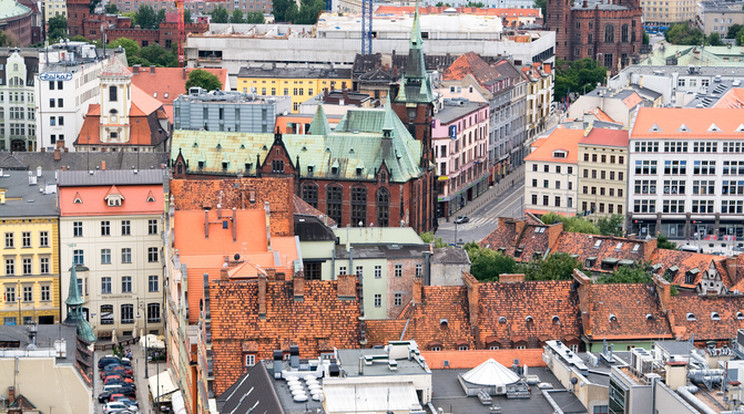 Itt, Wroclawban leltek a műkincsekre/Fotó:Northfoto