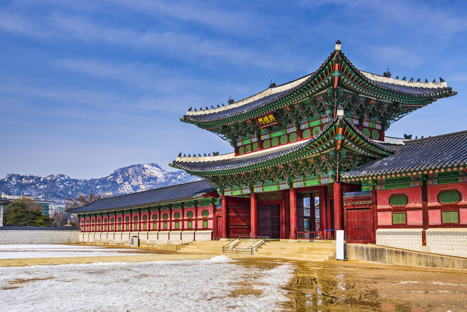 Seul - pałac Gyeongbokgung