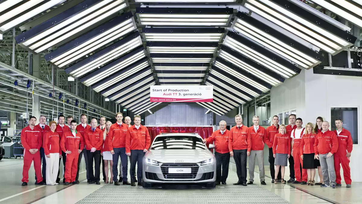 Audi TT start produkcji
