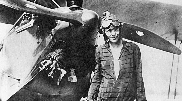 Számos rekordot tudhatott magáénak kora egyik női hőse, Amelia Earhart /Fo­tó: Profimedia-Reddot