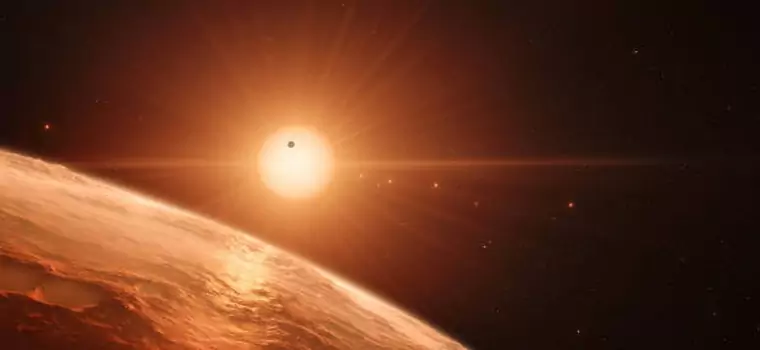 Teleskop Hubble'a na planetach Trappist-1 znalazł dowody istnienia wody