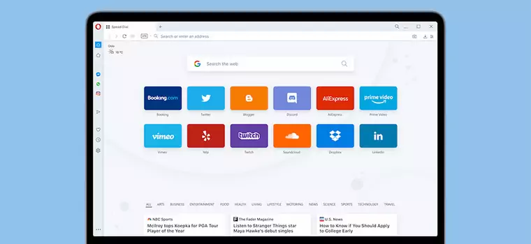 Opera 75 już dostępna. Dodano nowe opcje własnych skrótów klawiszowych