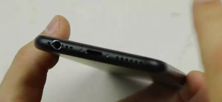 iPhone 7 nie ma 3,5-mm złącza audio, ale można je wywiercić (wideo)