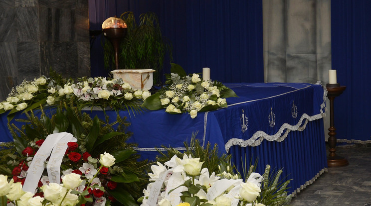 Katona Kálmán temetése - Fotó: MTI Soós Lajos