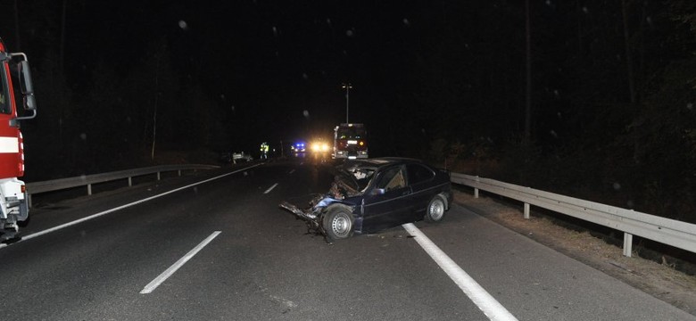 Głogów Młp.: Zderzenie bmw z volvo. Jedna osoba nie żyje