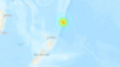Silne trzęsienie ziemi w pobliżu Nowej Zelandii. Ponad 8 stopni w skali Richtera