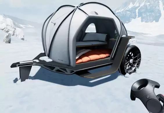 Hype’ową dorożką w góry. The North Face i BMW pokazali swoją futurystyczną przyczepę