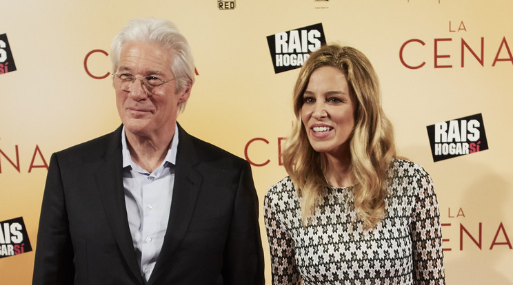 Richard Gere és Alejandra Silva / Fotó: Northfoto