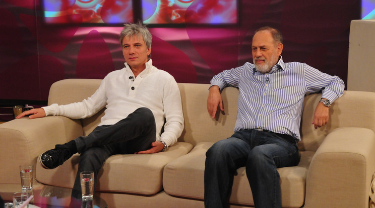 Boros Lajos és Bochkor Gábor a Mokkában /Fotó: TV2