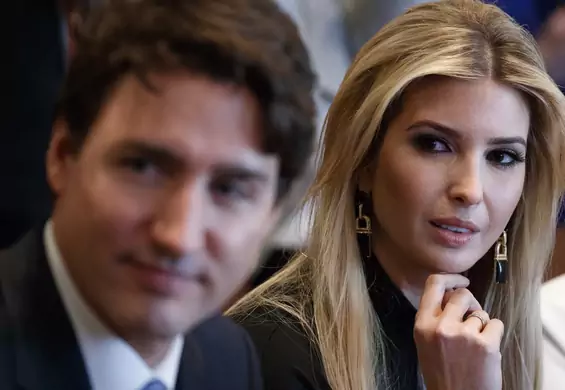 Znajdź kogoś, kto będzie patrzył na ciebie, jak Ivanka Trump na premiera Kanady