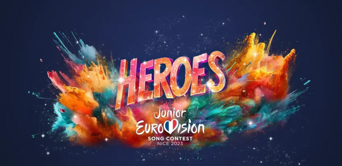Logo konkursu Eurowizja Junior 2023