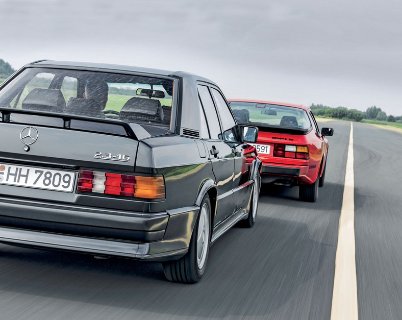 Mercedes 190 E 2.3-16 kontra Porsche 944 S - rewolucja przeciw ewolucji